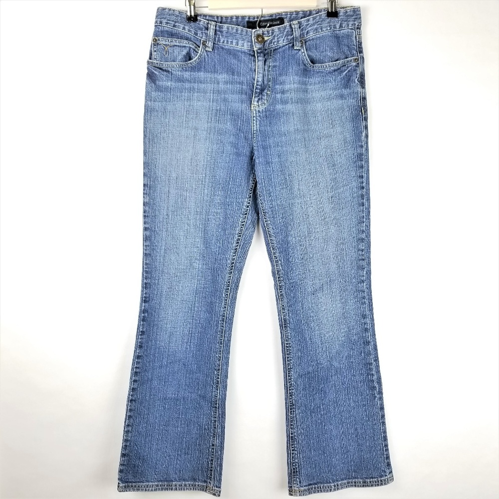 Calvin Klein Jeans size 31/12 Boot cut medium wash